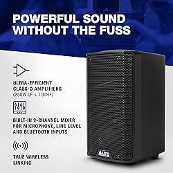 ALTO TX410and TX12S Powered PA Speaker and