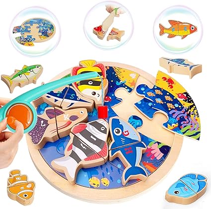 magnetic fishing puzzle