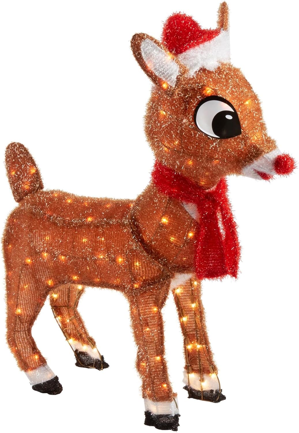 Amazon Com 36 Pre Lit Rudolph The Red Nosed Reindeer Soft