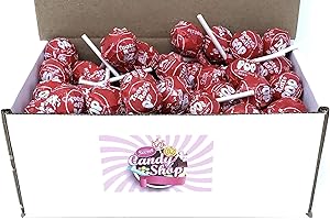 SECRET CANDY SHOP Tootsie Pops Lollipops 40 Lollies in a Box (Cherry)