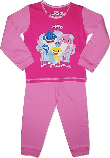 baby shark boys pajamas