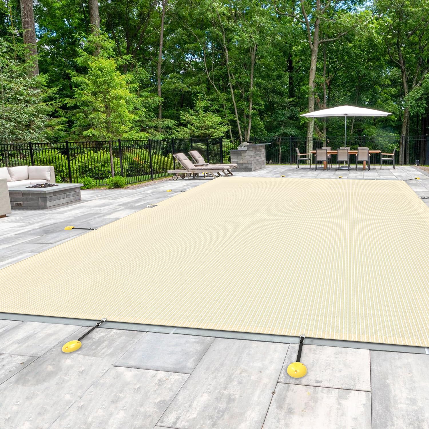 E&K 24'x40' Pool Cover for Inground