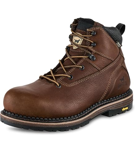 Irish Setter By Red Wing Edgerton Brown Steel Toe Work Boot Size 14 D Red Wing Shoe Men main image 4
