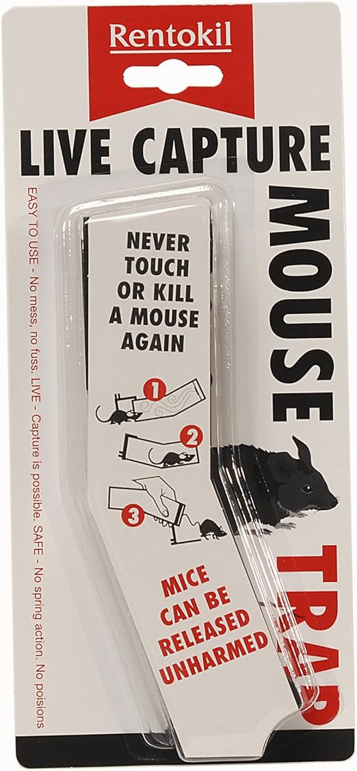 Rentokil Live Capture Mouse Traps Blister Amazon.co.uk Garden & Outdoors