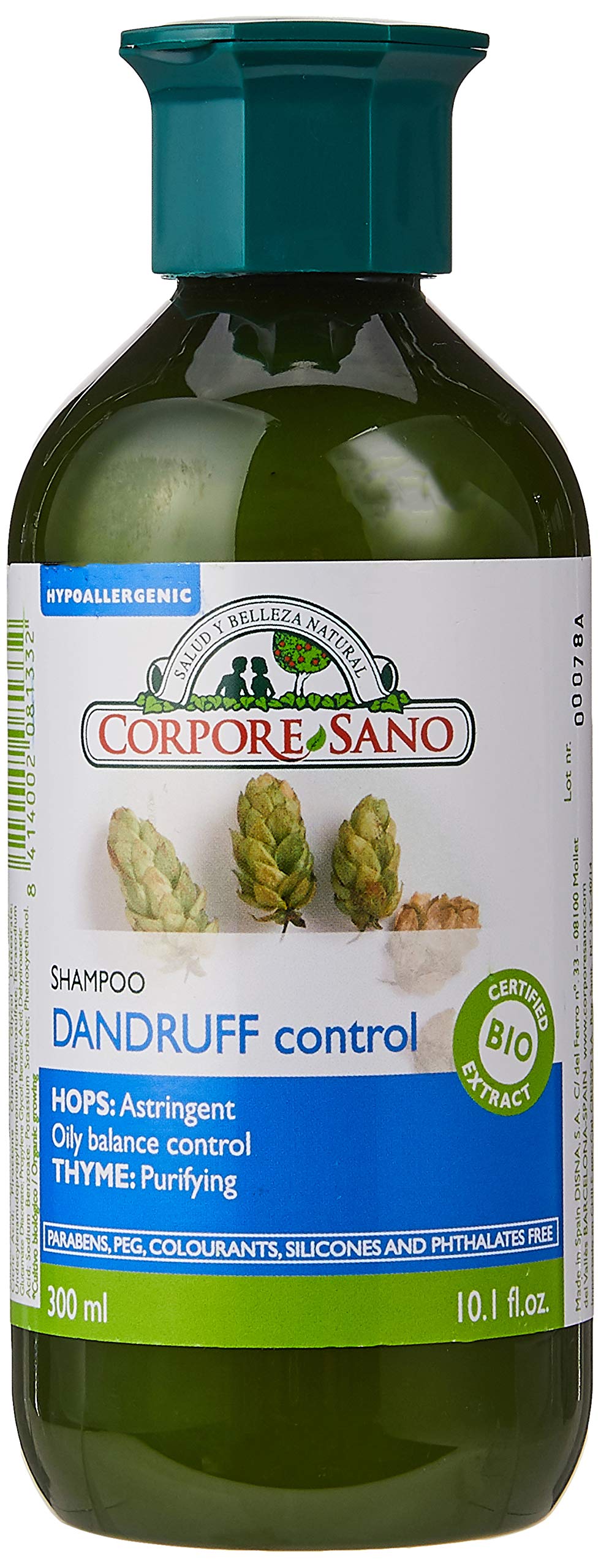 Champu lupulo Dandruff 300 ml
