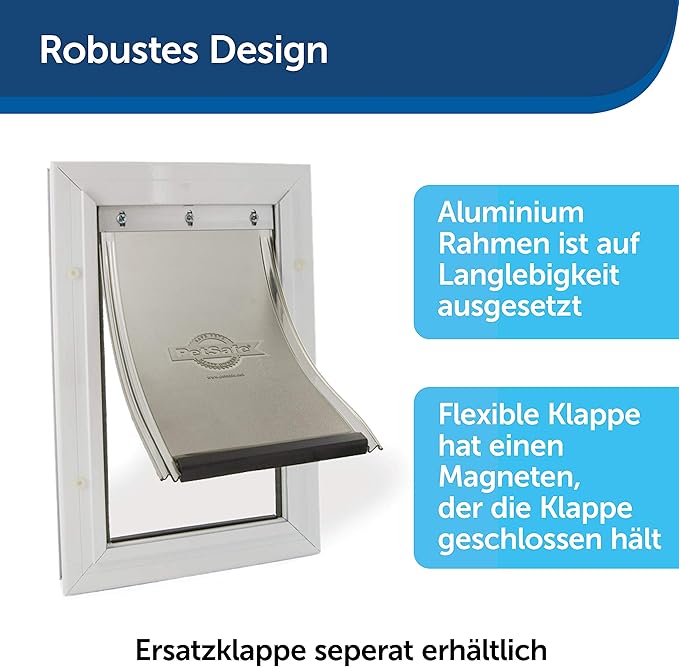 petsafe staywell aluminium pet door large