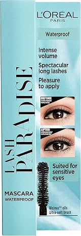L'Oreal Paris Lash Paradise Waterproof Mascara Black 1 Pack