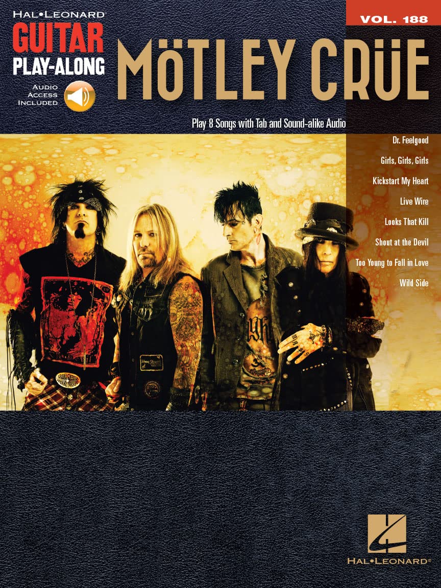 Mütley Crüe: Guitar Play-Along Volume 188