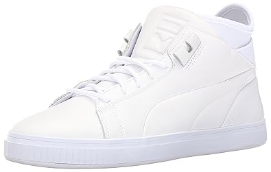 PUMA Men's Play PRM Fashion Sneaker， White， ...