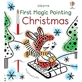 First Magic Painting Christmas: A Festive Water Coloring Activity Book for Kids, with Simple Stylish Images to Bring the Holiday Season to Life