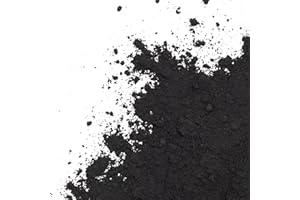 GOODTAKE Concrete Pigment, Black Iron Oxide Pigment Powder, Concrete Cement Dye Color Pigment for Concrete, Cement, Mortar, Grout, Plaster, Tile, Terracotta, Colorant, Paint (Black, 4 oz)