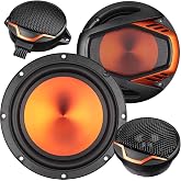 STX Audio 650C 6.5-Inch 2-Way Car Audio Component Speaker System, 6-1/2 Inch Vehicle Speaker Upgrade