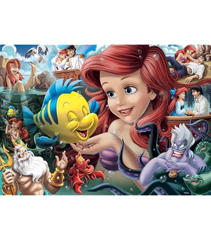 ジグソーパズル The Little Mermaid 3種セット ジグソーパズル The Little Mermaid 3種セット The Little
