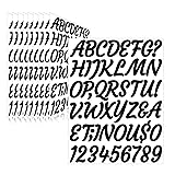 Llewyn 510 Pieces 10 Sheets Letter Stickers,Self