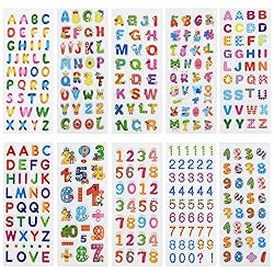 24 Sheets(300+) 3D Puffy Stickers for Toddlers