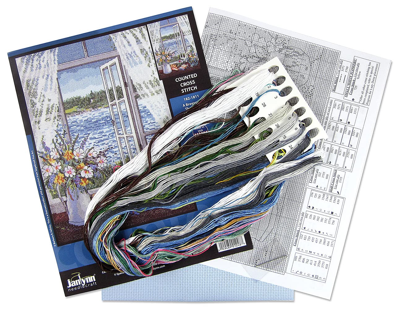 Janlynn A Breeze Off The Ocean Counted Cross Stitch Kit