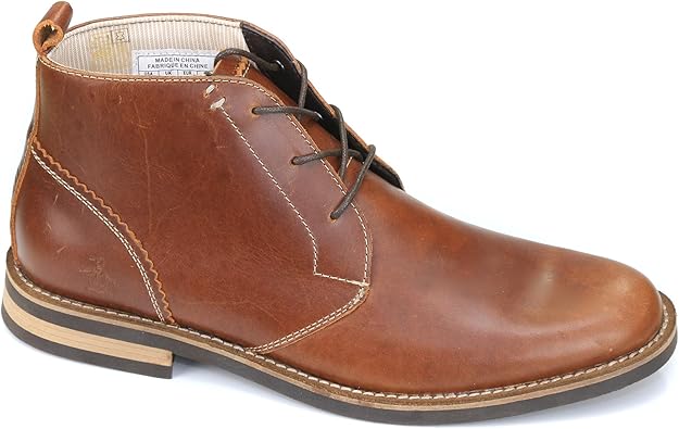 monty modern leather chukka