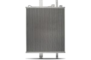 PHILTOP Air Conditioning A/C Condenser Replacement for Ram 3500 2003-2007, Ram 2500 2003-2009, for OEM CH3030236, 7-3265, 550