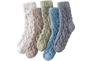 Passionbility Fuzzy Socks for Women - Fluffy Socks Womens, Winter Soft Warm Slipper Sock Home Sleeping Sock for Women