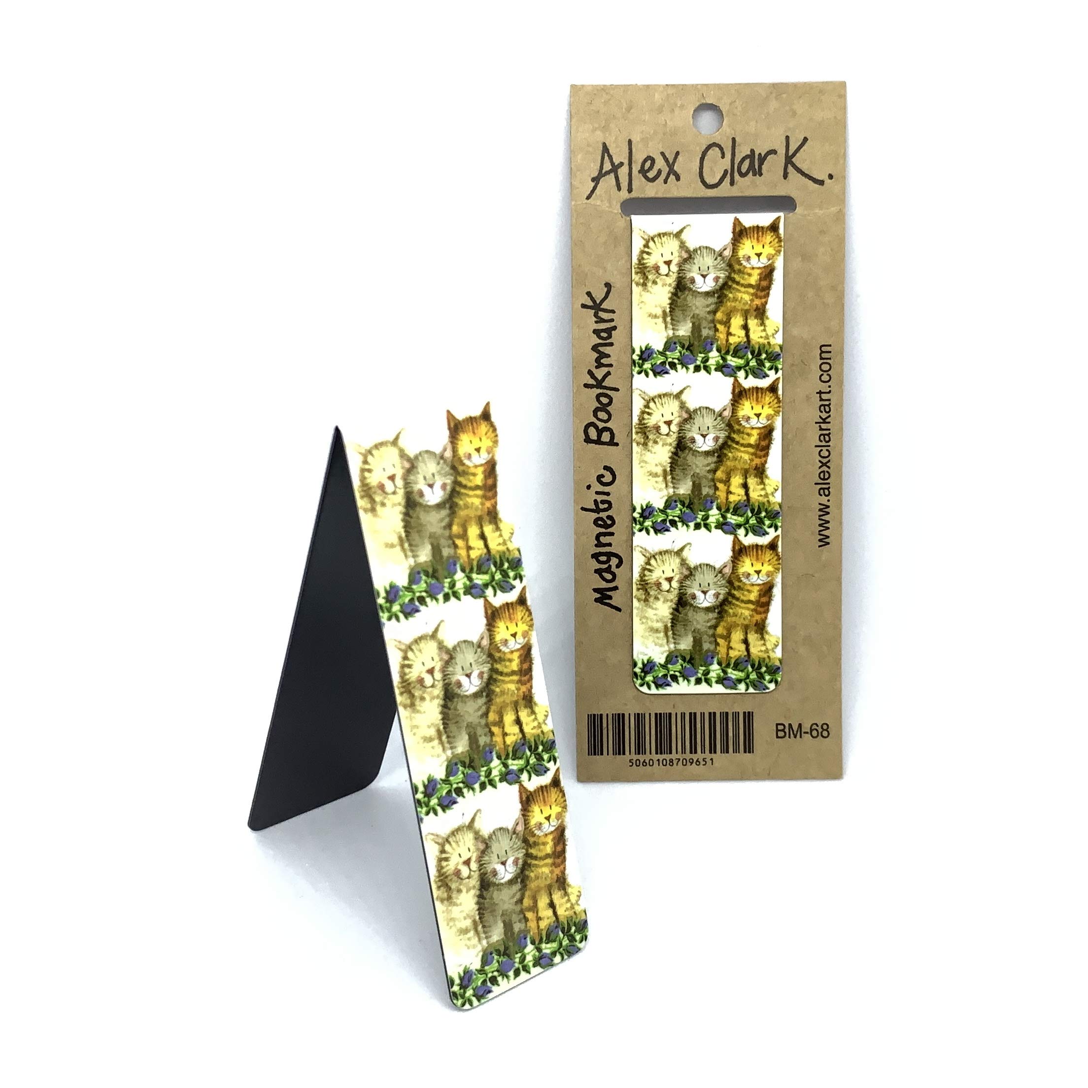 ALEX CLARK The Three Amigos CAT Magnetic Bookmark