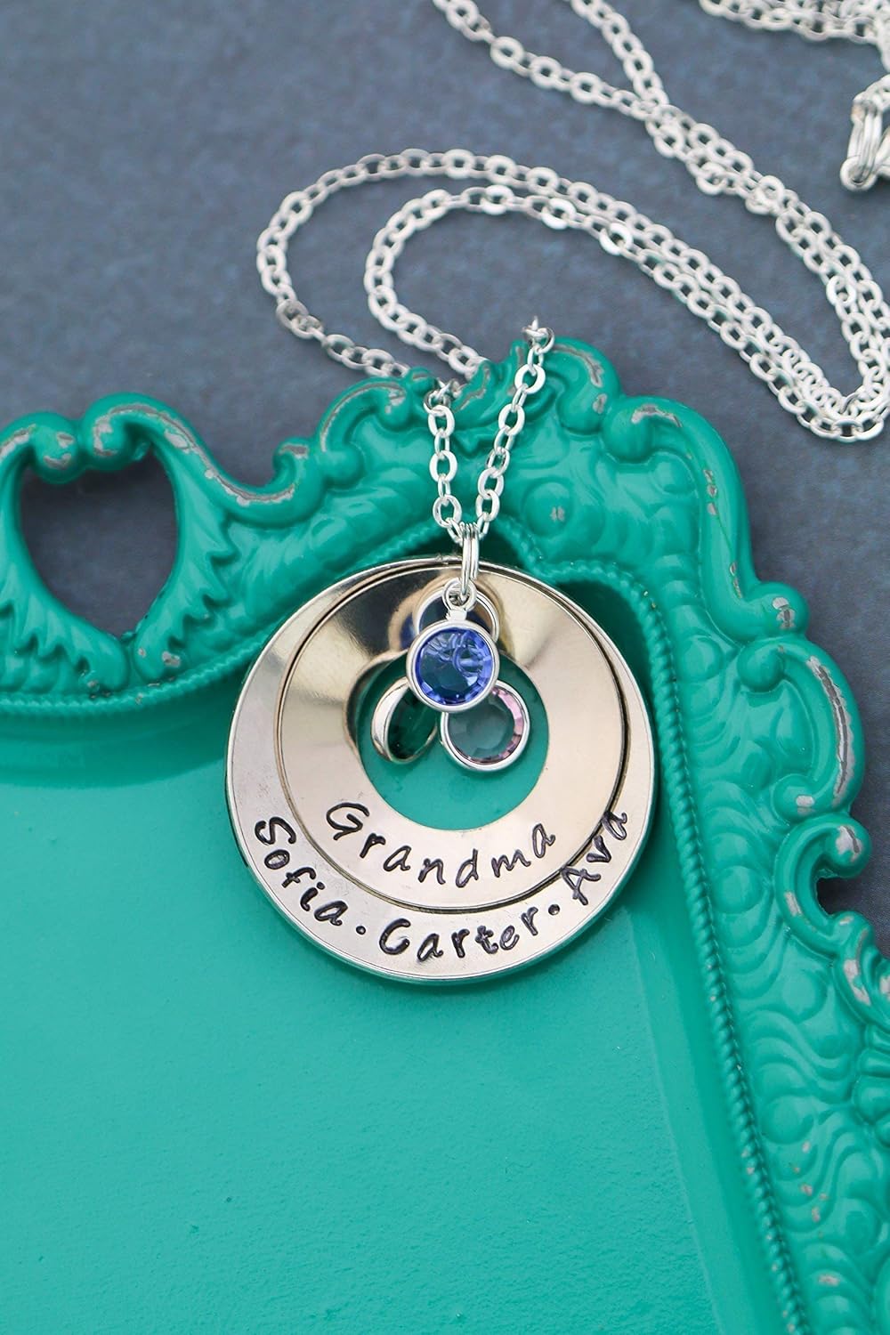 personalized grandmother necklace