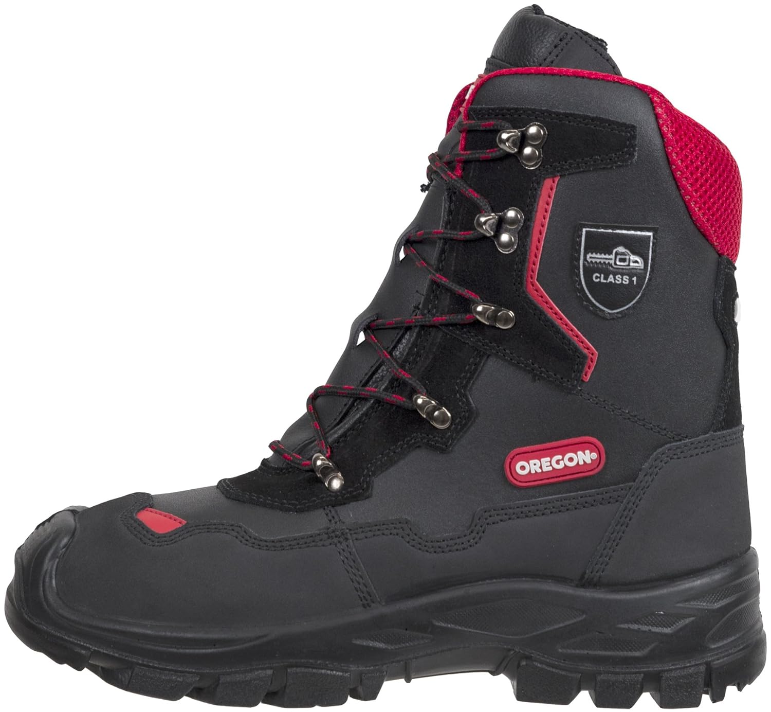 Oregon Yukon Class 1 Leather Chainsaw Protective Boot UK 8 EU 42