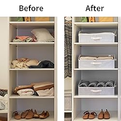 GRANNY SAYS Storage Bins for Shelves, Organizer