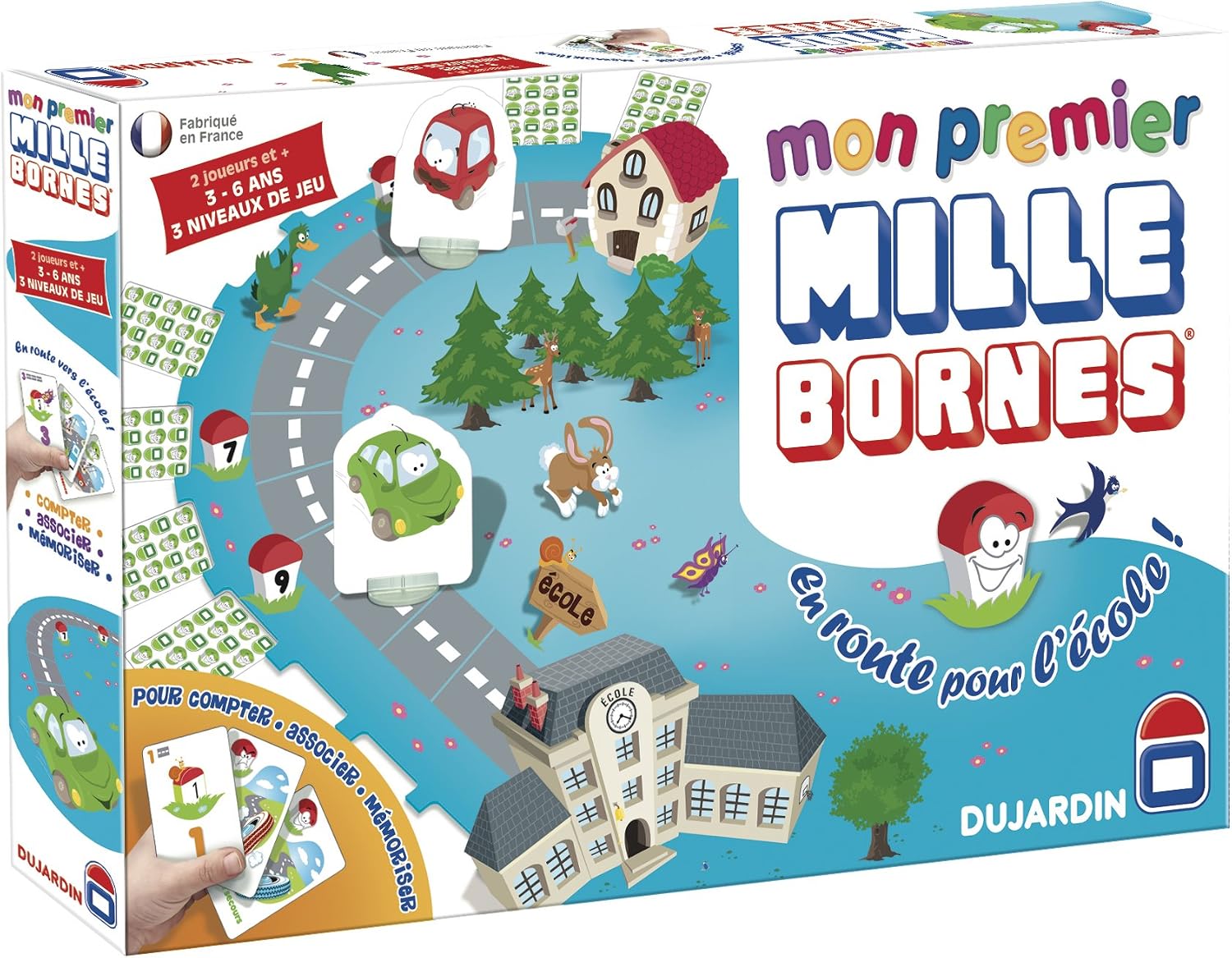 Dujardin - 59000 - Jeu éducatif - Mon Premier 1000 Bornes - En Route