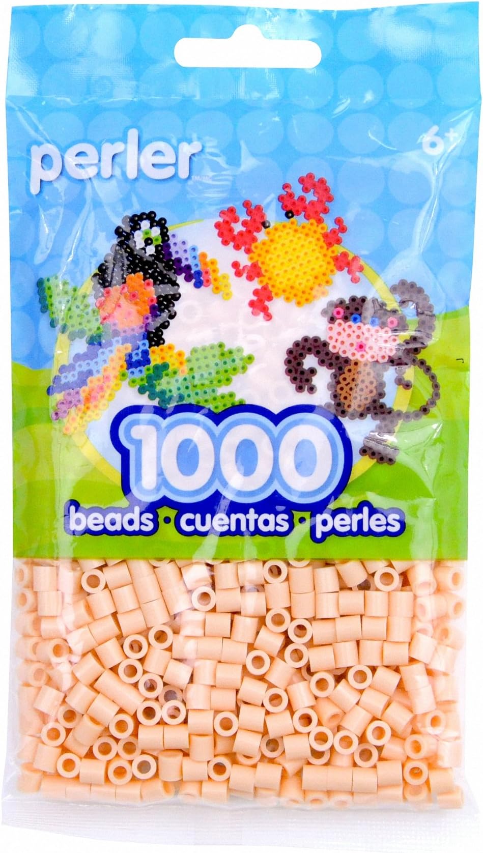 Perler Beads (1000-Piece, Sand)
