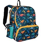 Wildkin 17-inch Kids Backpack – Durable, Lightweight School Bag for Boys & Girls - Jurassic Dinosaurs