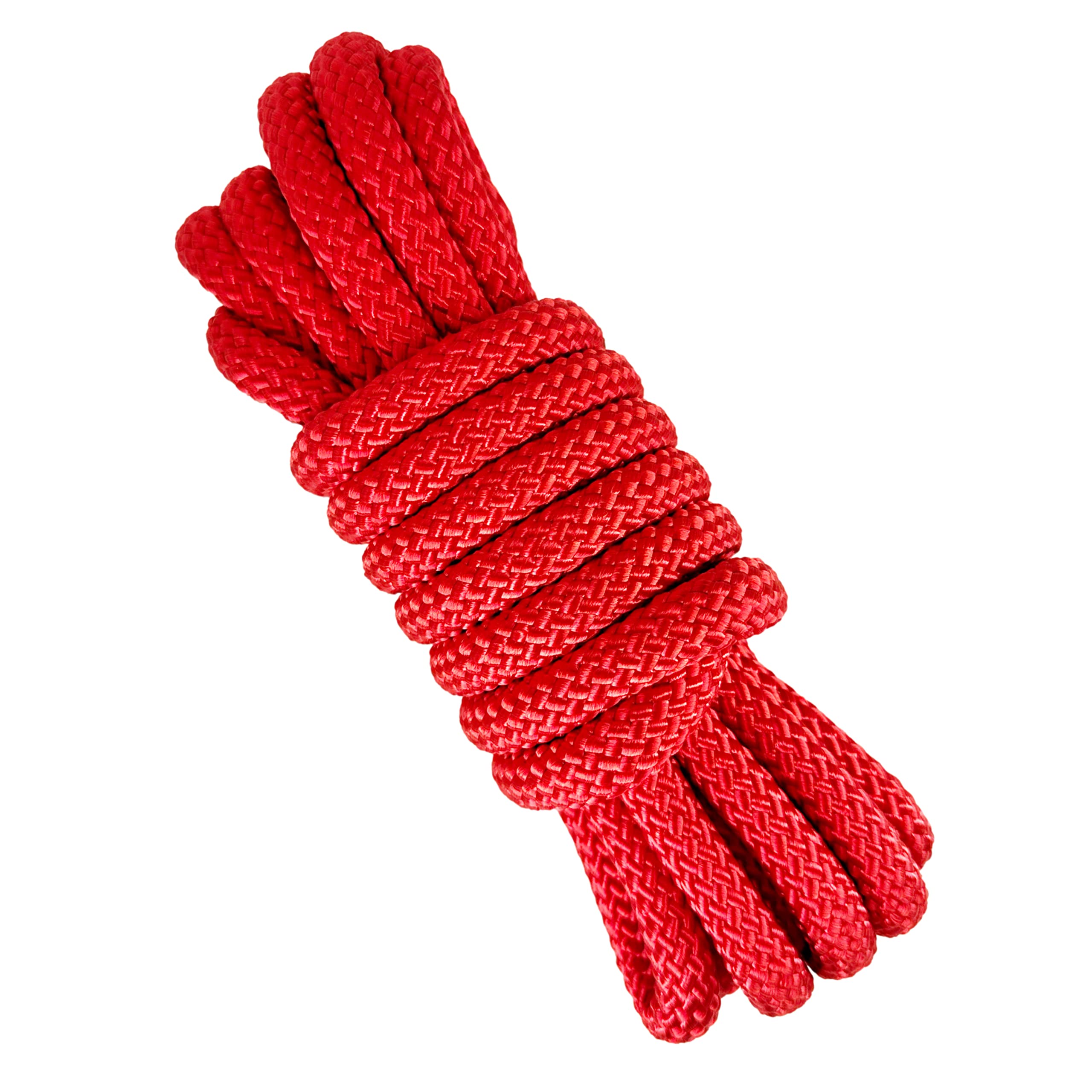 12mm High-Tenacity Polyester Rope. 5M. Red — image 1