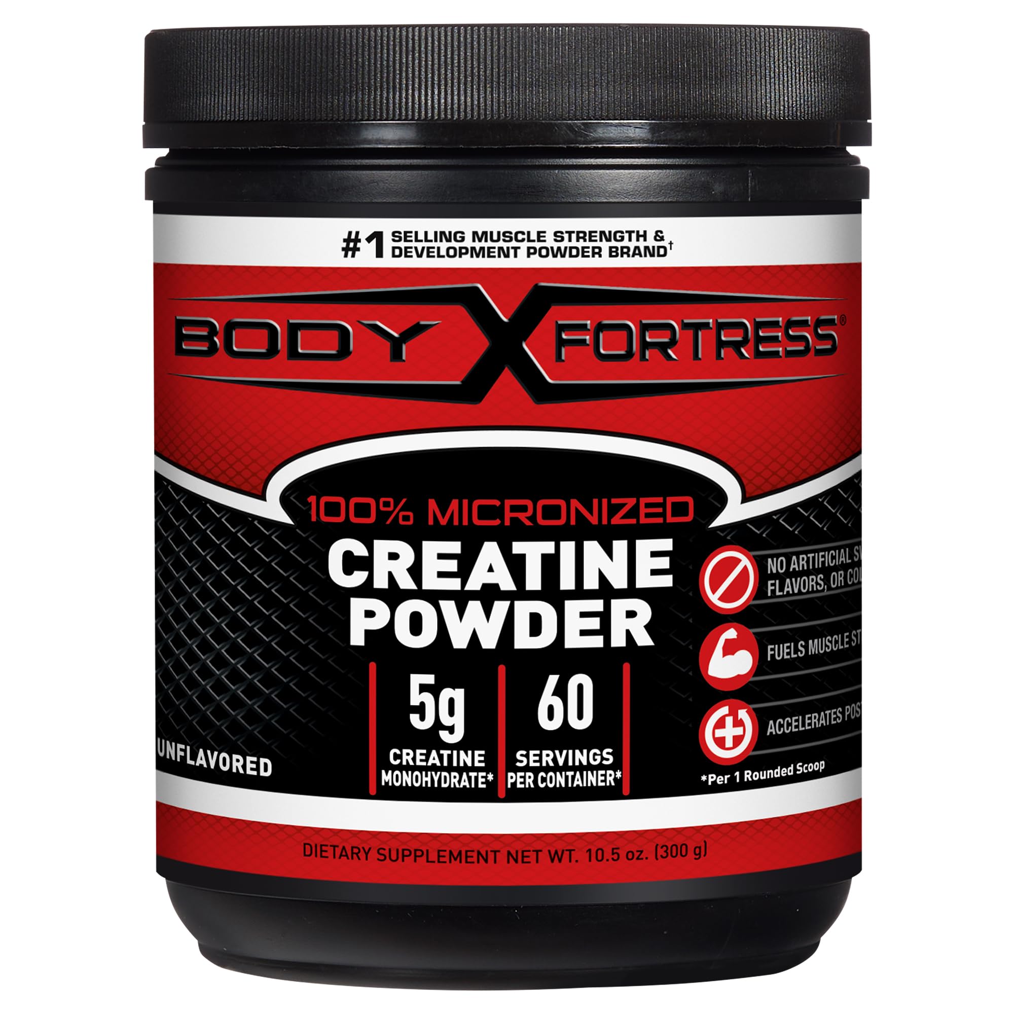 100% Micronized Creatine Powder (Unflavored)