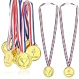 Caydo 100 Pieces Gold Medals For Kids Medals For Awards Plastic Winner Award Medals For Kids - View #10