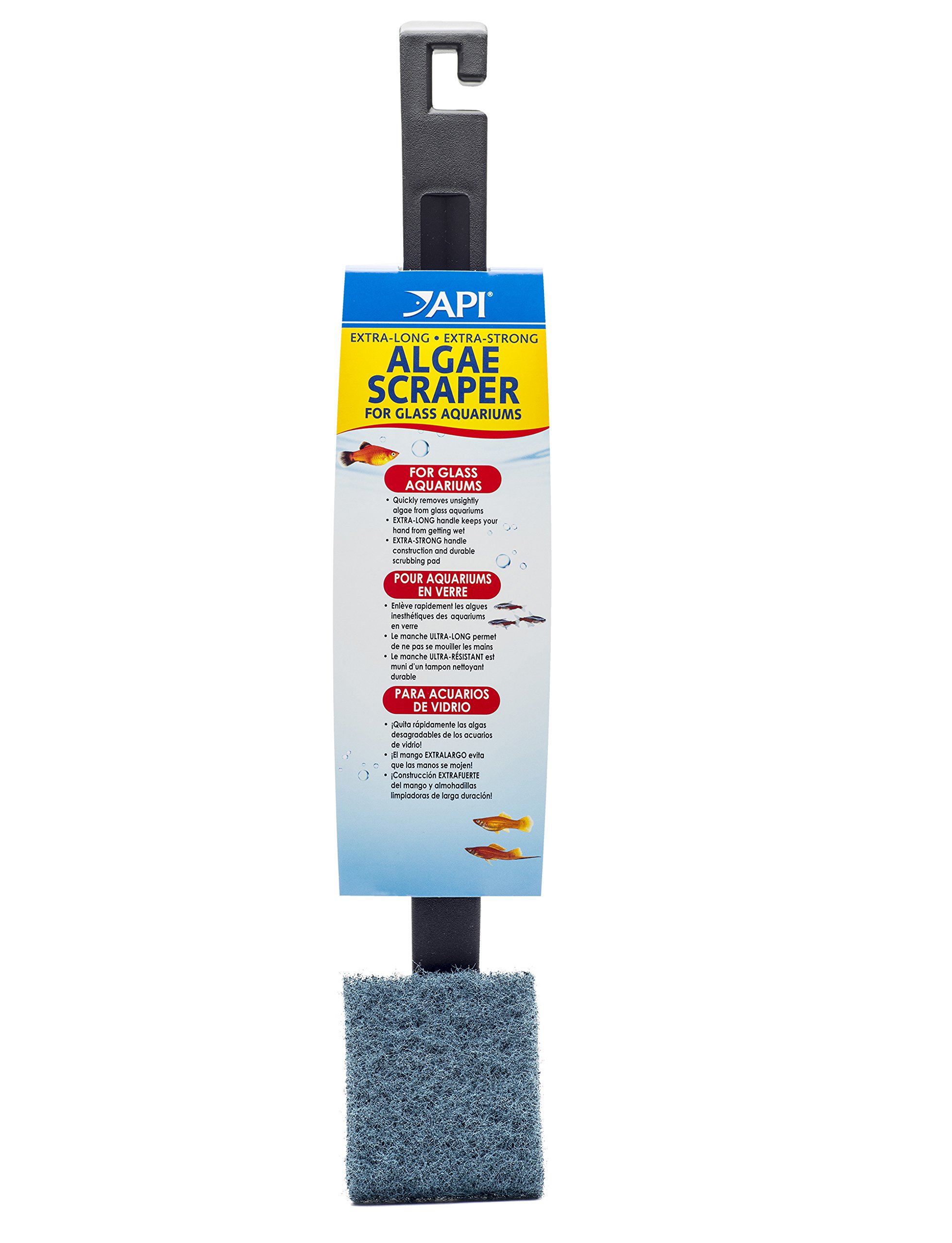 API ALGAE SCRAPER For Glass Aquariums 1-Count Container — image 1