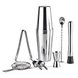 ACCOUTREMENT Cocktail Shaker Set – 9 Pcs