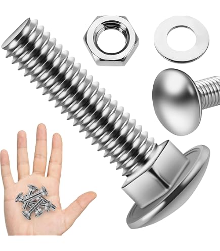 Hillman 240027 Carriage Bolt, 1/4 x 2-1/4-Inch, Steel, Zinc-Plated