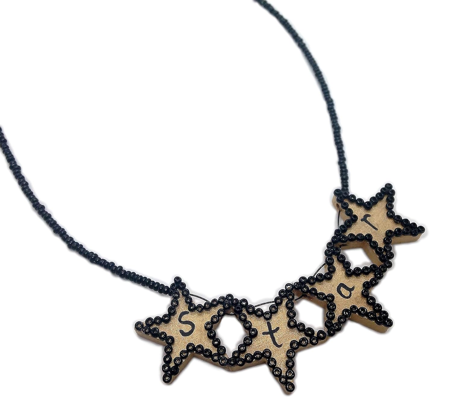 Beaded Star Necklace 2025