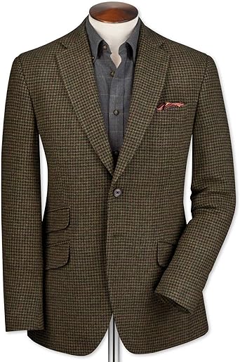 border tweed jacket