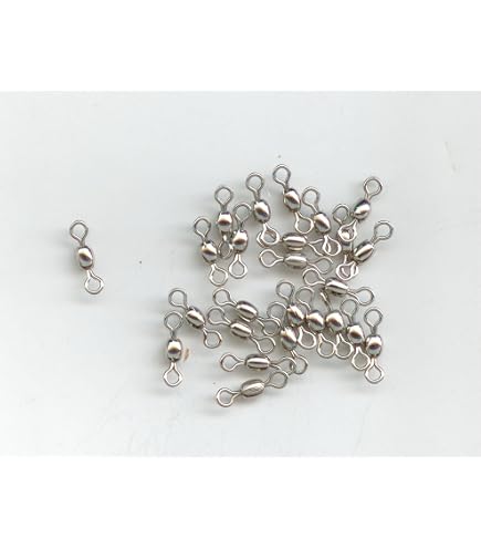 Brass Crane Swivels, Size #7, 75 lb (34 kg) test, Black, 36 pc Brass Crane Swivels, Size #7, 75 lb (34 kg) test, Black, 36 pc