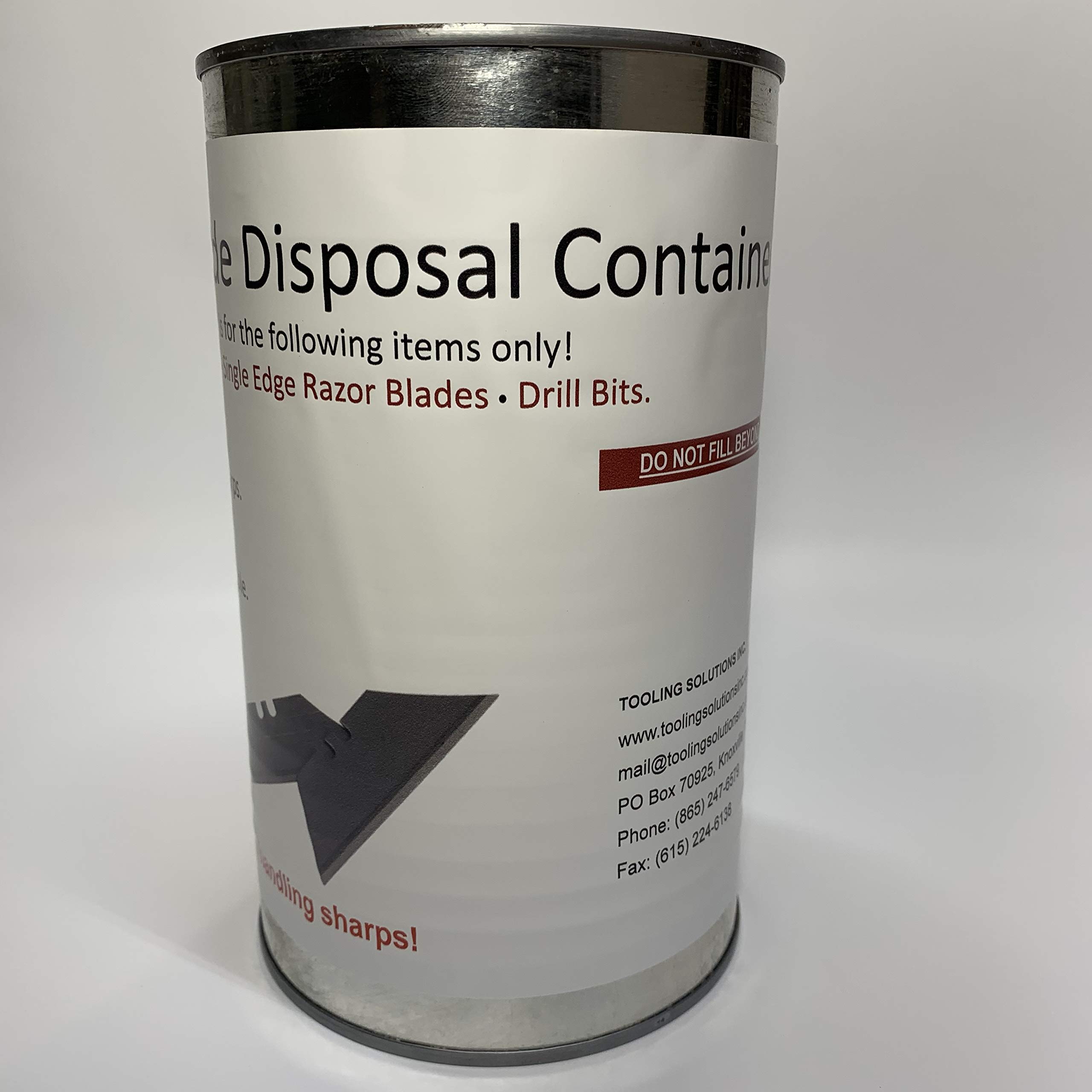 Recyclable Blade/Sharps Disposal Container