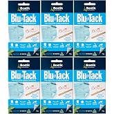 Paialco 6-Pack Blu-Tack Reusable Adhesive (75g/pc)