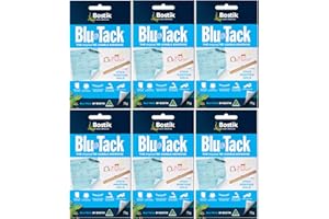 PAIALCO 6-Pack Blu-Tack Reusable Adhesive (75g/pc)