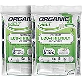 Ice Melt Safe for Concrete, Sidewalks, and Driveways – Pet-Friendly Snow Salt and Ice Melter – Organic Melt Granular De-Icing