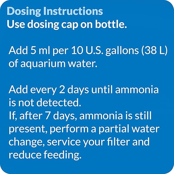 API AMMO-LOCK FRESHWATER AND SALTWATER AQUARIUM AMMONIA DETOXIFIER 16-OUNCE BOTTLE