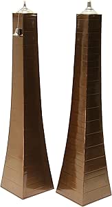 Amazon.com : Outdoor Interiors 50300AST-CP Pyramid Torch (2 Pack