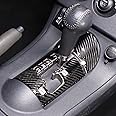 Car Central Control Gear Shift Panel Trim Cover for Mitsubishi Eclipse 2006-2011 Car Gear Shifter Console Anti-Scratch Panel Frame Decorative Sticker Protection Interior Accessories
