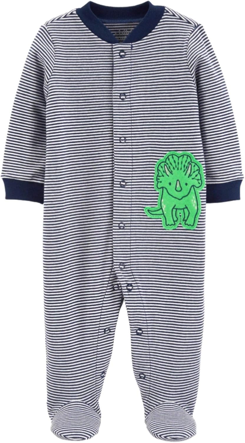 dinosaur footie pajamas baby