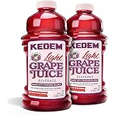 Kedem Light Concord Grape Juice, 64oz (2 Pack) 2/3 Less Calories Than Regular Kedem Grape Juice