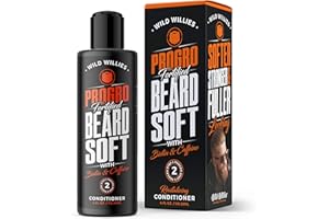 Wild Willies Beard Conditioner for Men - with Biotin & Caffeine for Soft, Healthy Growth - Made in USA - Now Larger at 5 oz Tube at Same Price - Great Beard Softener for Men Coarse Hair
