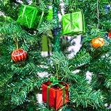 OWill Green Satin Ribbon 20mm x 22m Double Sided Polyester Gift Wrap view 4